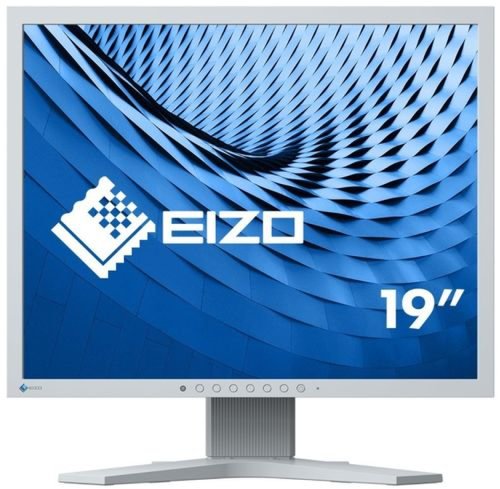Monitor IPS LED EIZO 19inch S1934H-GY, 1280 x 1024, VGA, DVI, DisplayPort, Boxe, 14 ms (Gri)