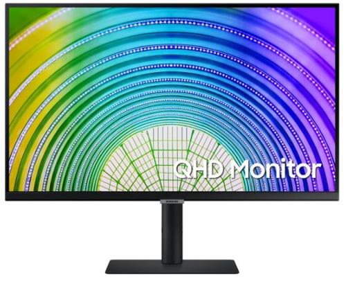 Monitor IPS LED Samsung 27inch LS27A60PUUUXEN, QHD (2560 x 1440), HDMI, DisplayPort, AMD FreeSync, Pivot (Negru)