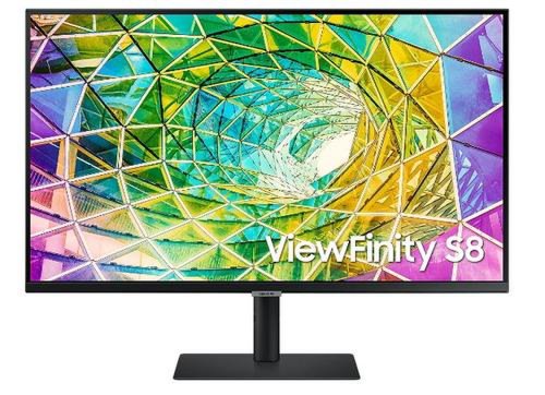 Monitor VA LED Samsung ViewFinity S8 32inch LS32A800NMPXEN, UltraHD (3840 x 2160), HDMI, DisplayPort, Pivot (Negru)