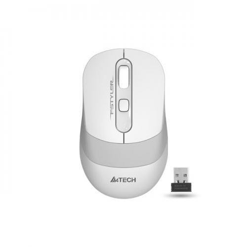 Mouse Gaming A4tech FG10, Wireless, USB, 2000 DPI (Alb)
