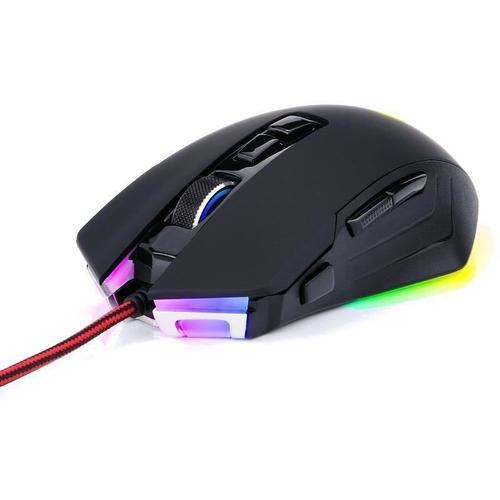 Mouse Gaming Redragon Dagger 2, USB, 10000 DPI, iluminare RGB (Negru)