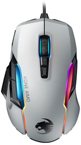 Mouse Gaming ROCCAT Kone AIMO Remastered, 16000 dpi, USB (Alb)