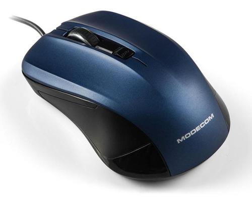 Mouse Optic Modecom MC-M9.1, 1600 DPI, USB (Albastru)