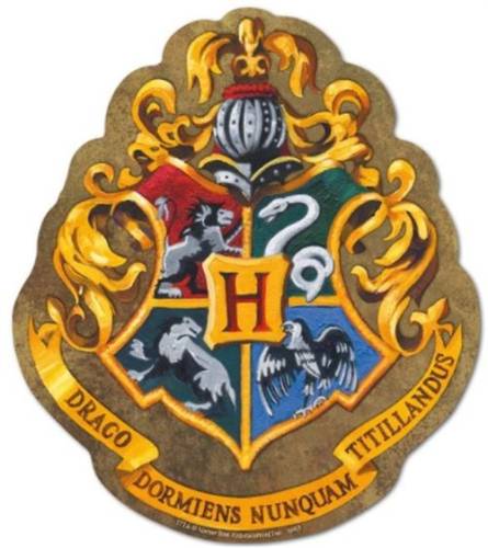 Mouse Pad ABY Style Harry Potter, Hogwarts Shape