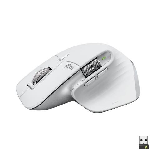 Mouse Wireless LOGITECH MX Master 3S Performance, 8000 dpi, Silent, USB, Bluetooth (Gri)