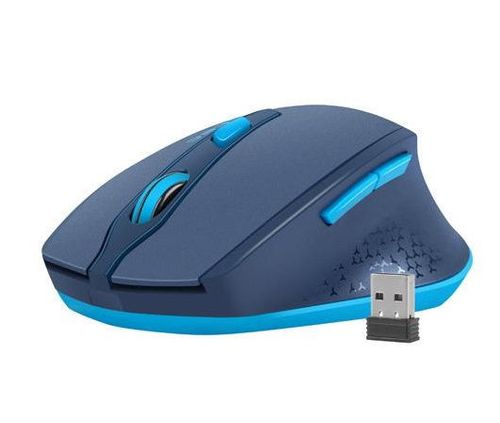 Mouse Wireless Natec NMY-1423, 2400 DPI (Albastru) 
