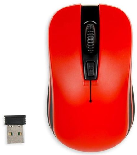 Mouse Wireless Optic I-BOX LORIINI PRO, USB, 1600 DPI (Rosu)
