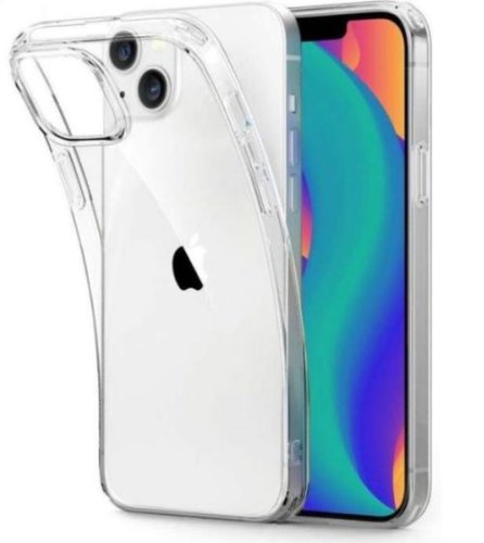 Protectie Spate Devia Silicon Naked pentru Apple iPhone 14 (Transparent)