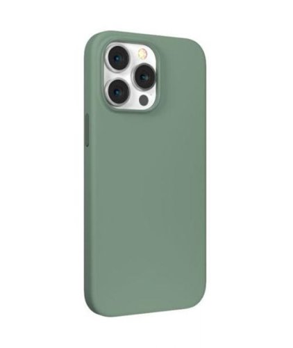 Protectie spate Devia Silicon Nature Series pentru Apple iPhone 14 Pro (Verde)
