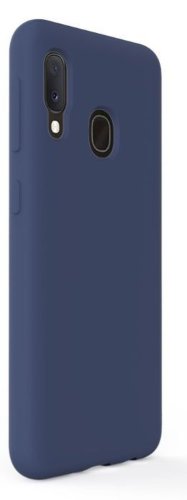 Protectie Spate Lemontti Liquid Silicon LEMCLSA20EDB pentru Samsung Galaxy A20e (Albastru)