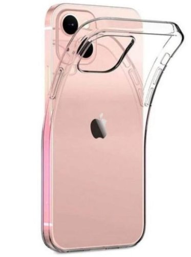 Protectie spate Lemontti Silicon pentru Apple iPhone 14 Plus (Transparent)