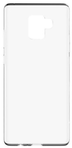 Protectie Spate Lemontti Silicon Ultraslim pentru Samsung Galaxy A8 (2018) (Transparent)
