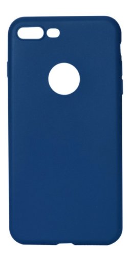 Protectie Spate Lemontti Silky LEMSILSLKIPH7PAI pentru iPhone 7 Plus (Albastru)