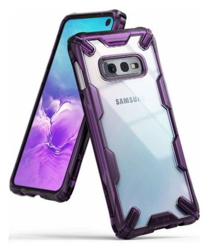 Protectie spate Ringke FUSION X pentru Samsung Galaxy S10 Lite (Violet) 