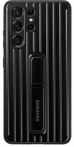 Protectie Spate Samsung Protective Standing EF-RG998CBEGWW pentru Samsung Galaxy S21 Ultra (Negru)