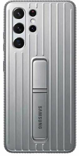 Protectie Spate Samsung Protective Standing EF-RG998CJEGWW pentru Samsung Galaxy S21 Ultra (Gri)