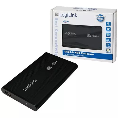 Rack HDD LogiLink 2.5inch-os USB 2.0 SATA