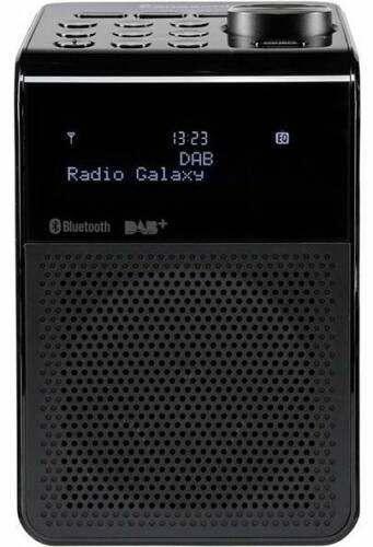 Radio digital Panasonic RF-D20BTEG-K, ceas, alarma, FM, BT, 3W, RDS, IPX3, LCD (Negru)