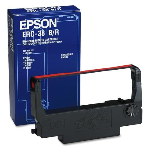 Ribon Epson ERC-38BR, Rosu/Negru