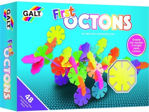 Set de constructie Galt First Octons, 48 piese