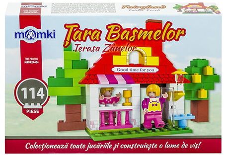 Set de constructie Momki Terasa zanelor MKDR24404, 114 piese (Multicolor)
