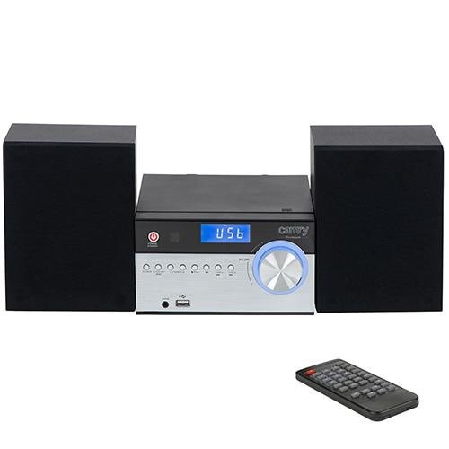 Sistem Audio Camry CR1173, Mini Hi-Fi sistem, Bluetooth, CD-ROM, USB, Stereo, 28W, FM/AM radio, X-Bass