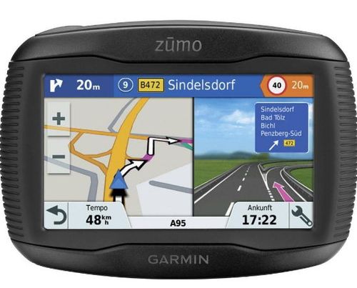 Sistem de navigatie GPS Garmin Zūmo 345LM Moto, Touchscreen 4.3inch, Harta Full Europa, Update gratuit al hartilor pe viata (Negru)