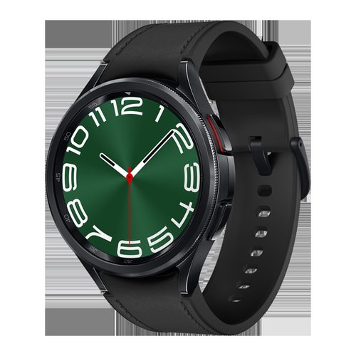 Smartwatch Samsung Watch 6 Classic SM-R965 4G LTE, ecran AMOLED 1.47inch, 2GB RAM, 16GB Flash, Bluetooth 5.3, Carcasa Otel, 47mm, Waterproof 5ATM (Negru)