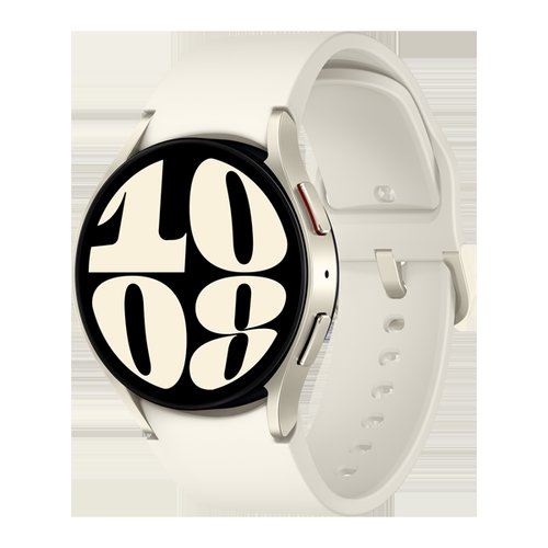 Smartwatch Samsung Watch 6 SM-R930, ecran AMOLED 1.31inch, 2GB RAM, 16GB Flash, Bluetooth 5.3, Carcasa Aluminiu, 40mm, Waterproof 5ATM (Bej)