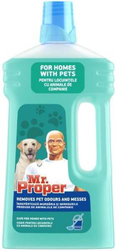 Solutie pentru curatat Mr. Proper Pet, 1L