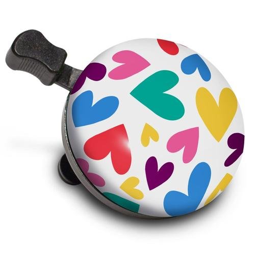 Sonerie pentru bicicleta/trotineta Nutcase Happy Hearts Bell