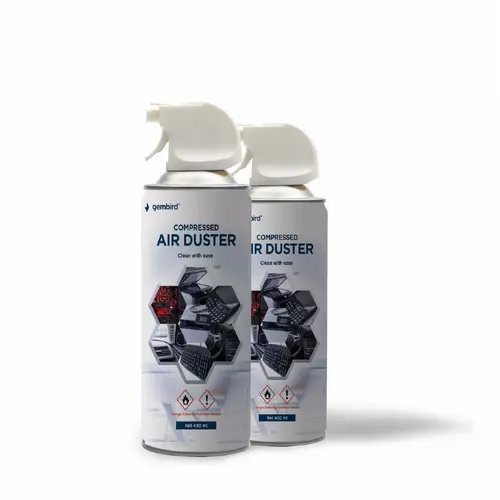 Spray curatare cu aer comprimat Gembird CK-CAD-FL400-01, 400 ml