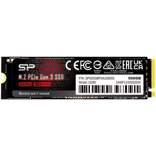 SSD Silicon Power UD80, 500GB, NVMe, M.2