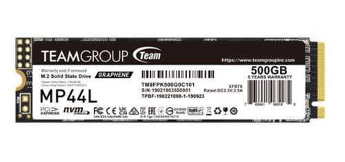 SSD Team Group MP44L, 500GB, M.2 2280, PCIe Gen 4.0 x4 NVMe