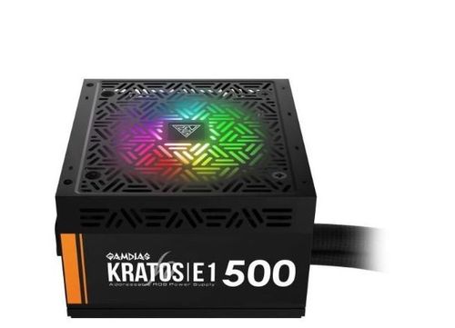Sursa Gamdias Kratos E1, RGB, 500W (Negru)