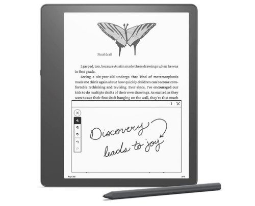 Tableta ePaper Amazon Kindle Scribe, ecran 10.3inch, 300 ppi, Standard Pen inclus, 16GB, Wi-Fi (Negru)