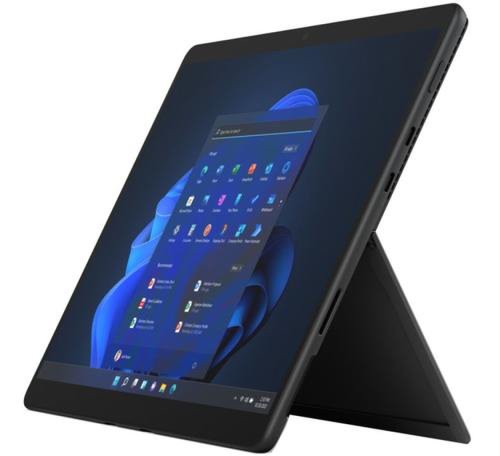 Tableta Microsoft Surface Pro 8, Procesor Intel® Core™ i5-1145G7, PixelSense 13inch, 16GB RAM, 256GB SSD, 8MP, Wi-Fi, Bluetooth, Windows 10 Pro (Negru)