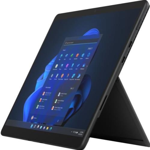 Tableta Microsoft Surface Pro 8, Procesor Intel® Core™ i5-1145G7, PixelSense 13inch, 8GB RAM, 256GB SSD, 8MP, Wi-Fi, Bluetooth, Windows 11 Pro (Negru)
