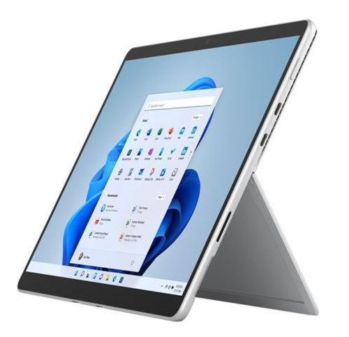 Tableta Microsoft surface pro 8, procesor intel® core™ i7-1185g7, pixelsense 13inch, 16gb ram, 256gb ssd, 8mp, wi-fi, bluetooth, 4g, windows 11 pro (argintiu)
