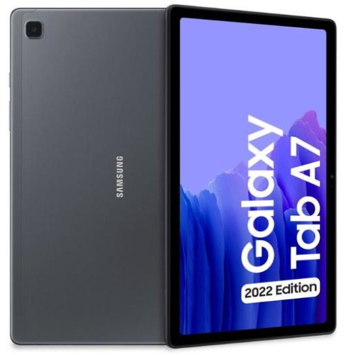 Tableta Samsung Galaxy Tab A7 T503 (2022), Procesor UNISOC T618, Ecran TFT Capacitive multitouch 10.4inch, 3GB RAM, 32GB Flash, 8MP, Wi-Fi, Bluetooth, Android (Gri)