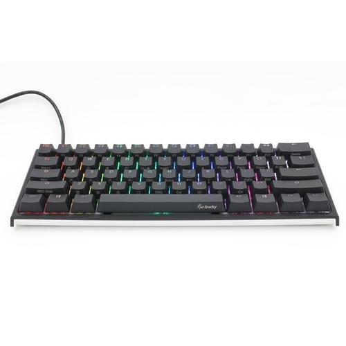 Tastatura Gaming Mecaninca DUCKY One 2 Mini RGB, Cherry Black RGB, Iluminare RGB, USB (Negru)