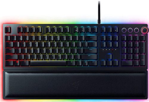 Tastatura Gaming Razer Huntsman Elite, iluminare Chroma RGB, mecanica, switch optic liniar (Negru)