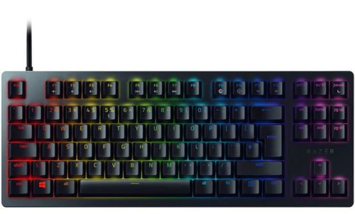 Tastatura Gaming Razer Huntsman Tournament Edition, Mecanica, Chroma RGB, Switch Optic Linear, USB, US (Negru)