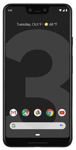Telefon Mobil Google Pixel 3 XL, Procesor Snapdragon 845, Octa-Core 2.5GHz / 1.6GHz, P-OLED Capacitive touchscreen 6.3inch, 4GB RAM, 64GB Flash, 12.2MP, Wi-Fi, 4G, Android (Negru)