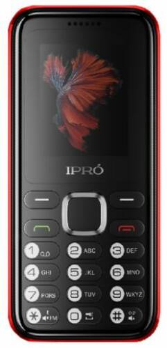 Telefon Mobil Ipro A10 Mini, Ecran TFT 1.77inch, 32MB RAM, 32MB Flash, Dual Sim (Rosu)