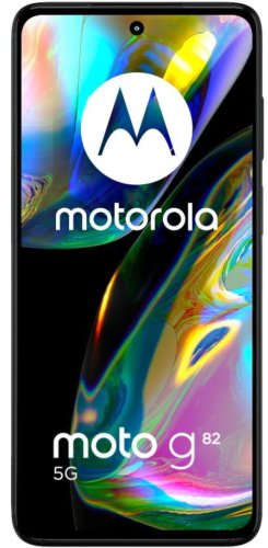 Telefon mobil Motorola moto g82, procesor qualcomm sm6375 snapdragon 695 5g, oled capacitiv touchscreen 6.55inch, 6gb ram, 128gb flash, camera tripla 50+8+2mp, 5g, wi-fi, dual sim, android (negru)