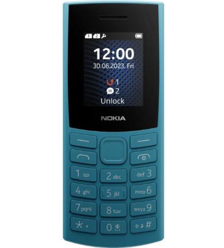 Telefon mobil Nokia 105 4G (2023), Dual Sim, 4G (Albastru)