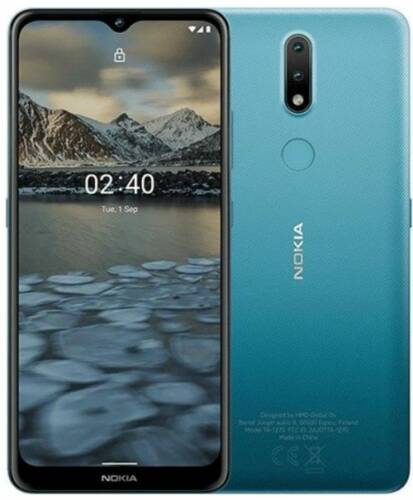 Telefon Mobil Nokia 2.4, Procesor Mediatek MT6762 Helio P22 Octa-core 2.0 GHz, IPS LCD Capacitiv touchscreen 6.5inch, 2GB RAM, 32GB Flash, Camera Duala 13+2MP, 4G, Wi-Fi, Dual Sim, Android (Albastru)