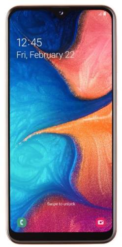 Telefon Mobil Samsung Galaxy A20e, Procesor Octa-Core 1.6GHz/1.35GHz, PLS TFT LCD Capacitive touchscreen 5.8inch, 3GB RAM, 32GB Flash, Camera Duala 13+5MP, Wi-Fi, 4G, Dual Sim, Android (Portocaliu)