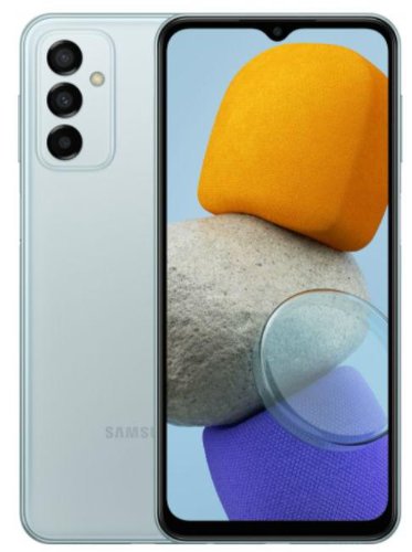 Telefon Mobil Samsung Galaxy M23, Procesor Qualcomm SM7225 Snapdragon 750G 5G Octa-Core, TFT LCD 6.6inch, 4GB RAM, 128GB Flash, Camera Tripla 50 + 8 + 2 MP, Wi-Fi, 5G, Dual SIM, Android (Albastru)